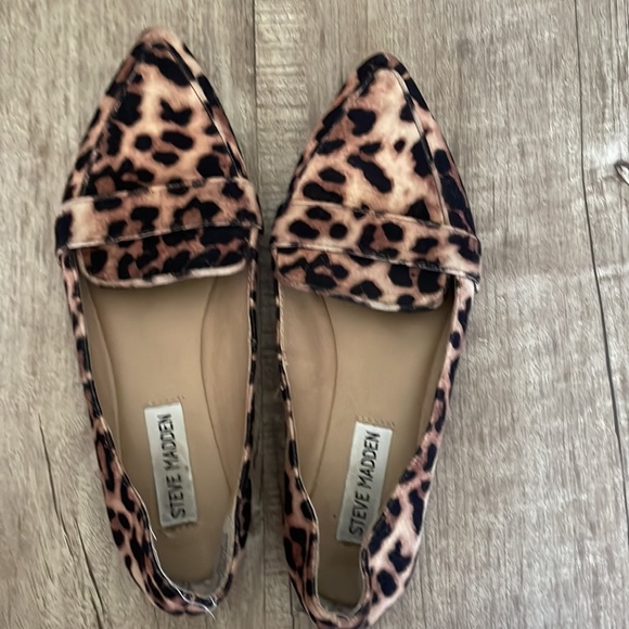 Steve Madden Shoes | Steve Madden Jainna Flats 5.5 | Color: Black/Tan | Size: 5.5 | Wild_Thing66's Closet